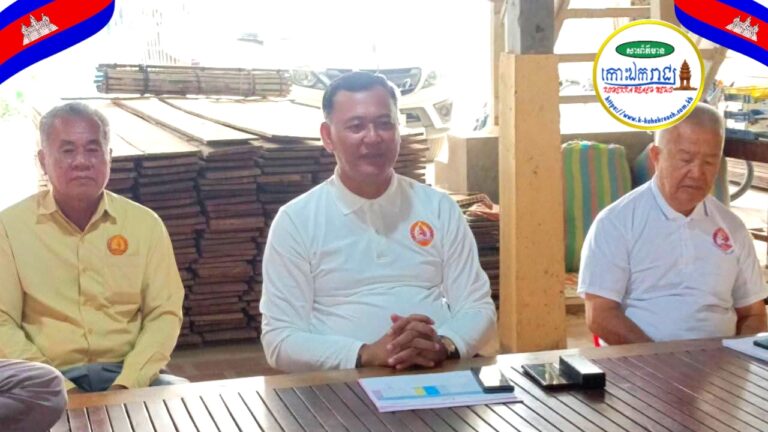 លោក យ៉ាន់ រឿន ចុះពិនិត្យការរៀបចំទីតាំងផ្តល់សេវាអត្តសញ្ញាណប័ណ្ណ និងចុះពង្រឹងការងារមូលដ្ឋាន