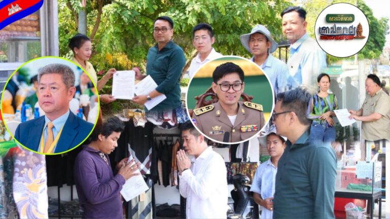 លោក អែតដា ដូរ៉ាមី អភិបាលរងស្រុកខ្សាច់កណ្តាល បន្តសកម្មភាពចុះពង្រឹងសណ្តាប់ធ្នាប់សាធារណៈ និងអប់រំច្បាប់ដល់អាជីវករ
